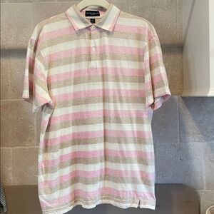 Peter Millar Men’s Polo, Cotton & Linen Blend